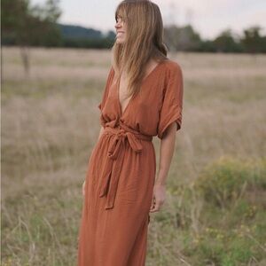 Hazel and Folk Melody Maxi Dress